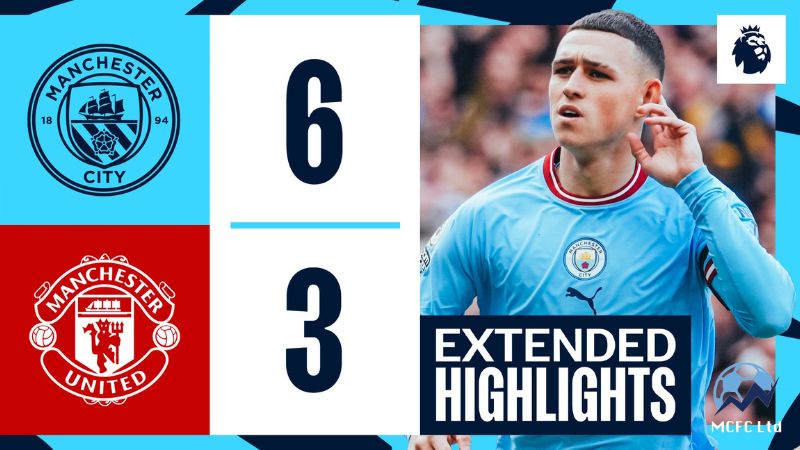 Manchester City 6-3 Manchester United